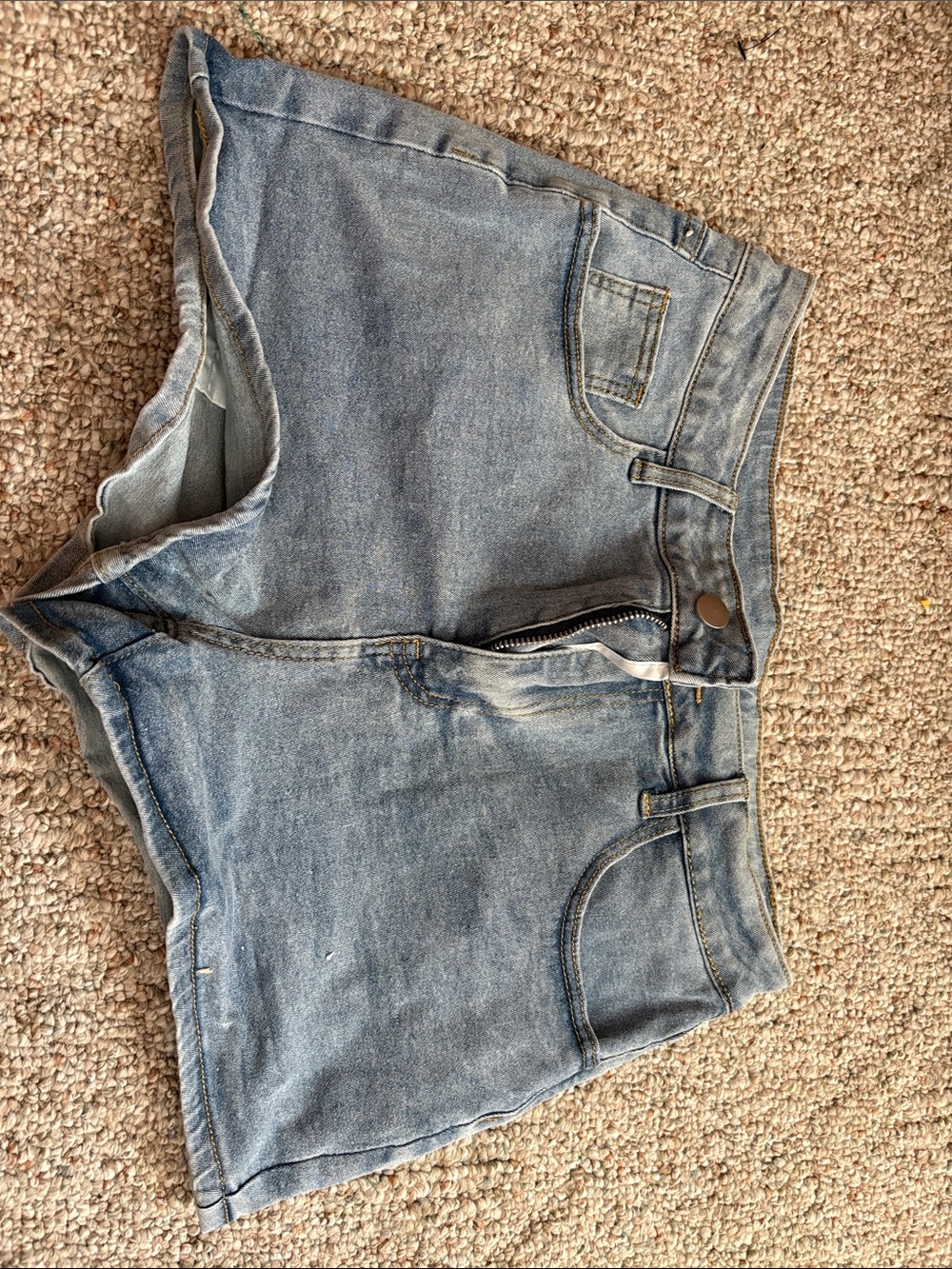 Light Blue Denim Women’s Shorts